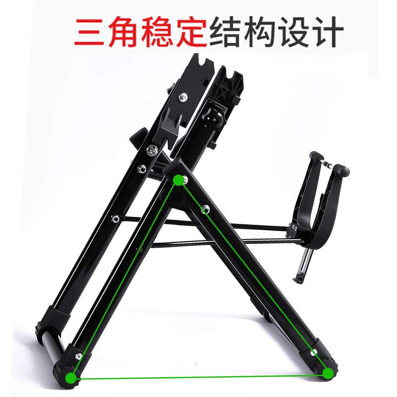 折叠自行车调圈台山地车修理台 自行车修理工具车轮校正台修车台
