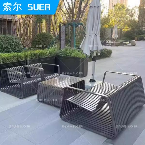 防水防晒室外阳光房铝合金室外沙发天家具露花园户外沙发庭院露台