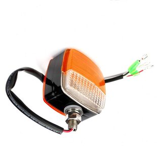 叉车前小灯转向灯前双面灯LED宽电压通用款12伏-80伏合力杭叉龙工
