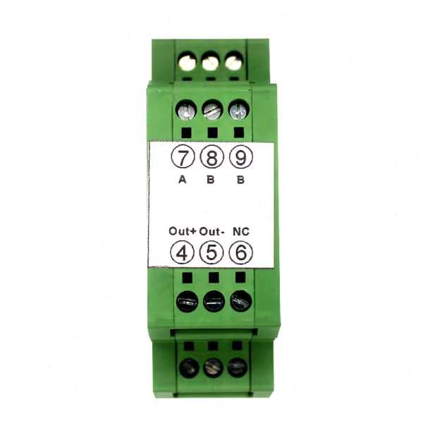 PT100/PT1000铂热电阻温度信号隔离变送器转4-20mA/0-5V模块WJ11