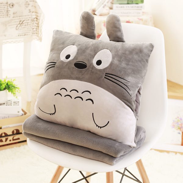 抱枕被子两用靠枕办公室午睡枕珊瑚绒毯子床头汽车靠垫女空调被