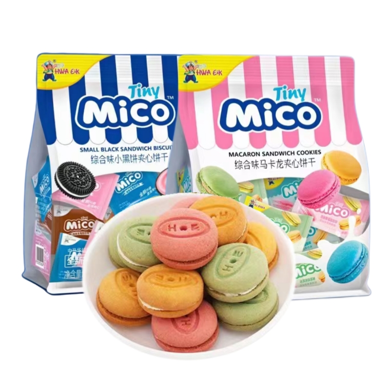 综合口味饼干独立小包装3袋组合