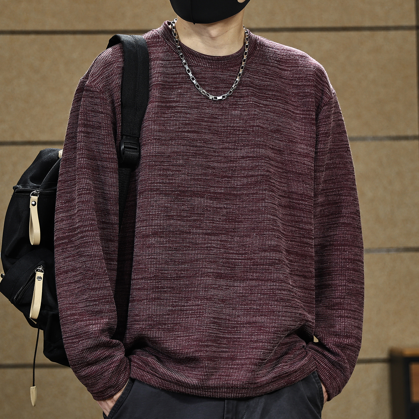 【美式复古300g重磅长袖T恤】