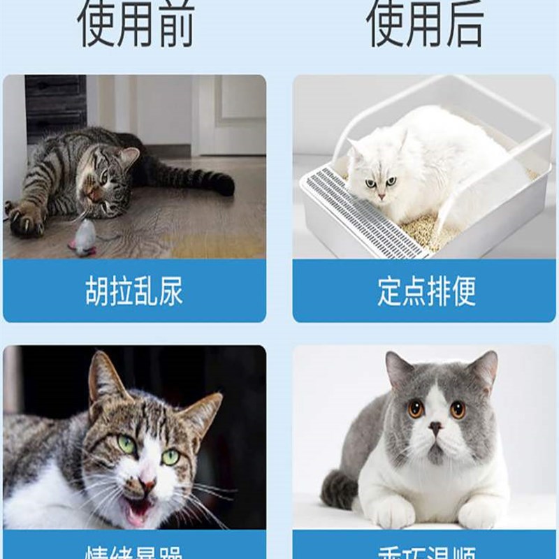 极速猫咪禁情液【一滴o看破红尘】公猫母猫发情抑制猫叫禁情粉猫