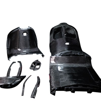 极速九号电动车E100/E200P/E70c/E80c/E90改装斜纹X碳纤维车壳黑