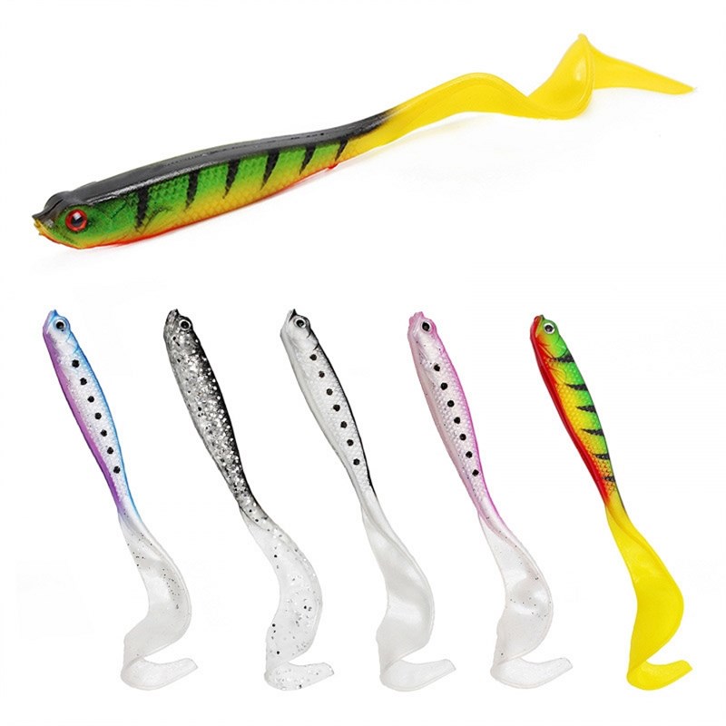 极速4pcs Jigging Wobblers Fishing LEure 11.5cm 6.1g shad T-t