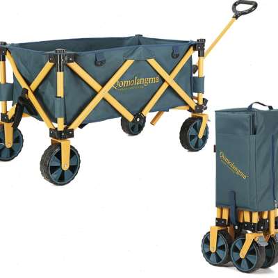 极速新户外营地车露营折叠小拉车可携式四轮O沙滩推车自驾野营推