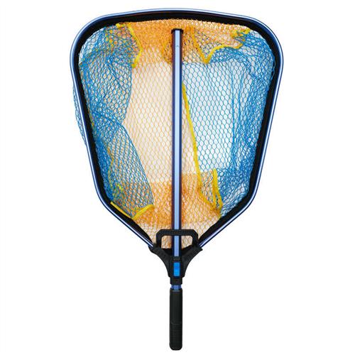 极速红健黑掌单节库钓捞网 异型网头巨G物捞网杆涂胶防挂防磨捞鱼