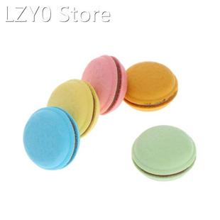 极速5Pcs Colorful Macarron Shape Eraser School Office Statio