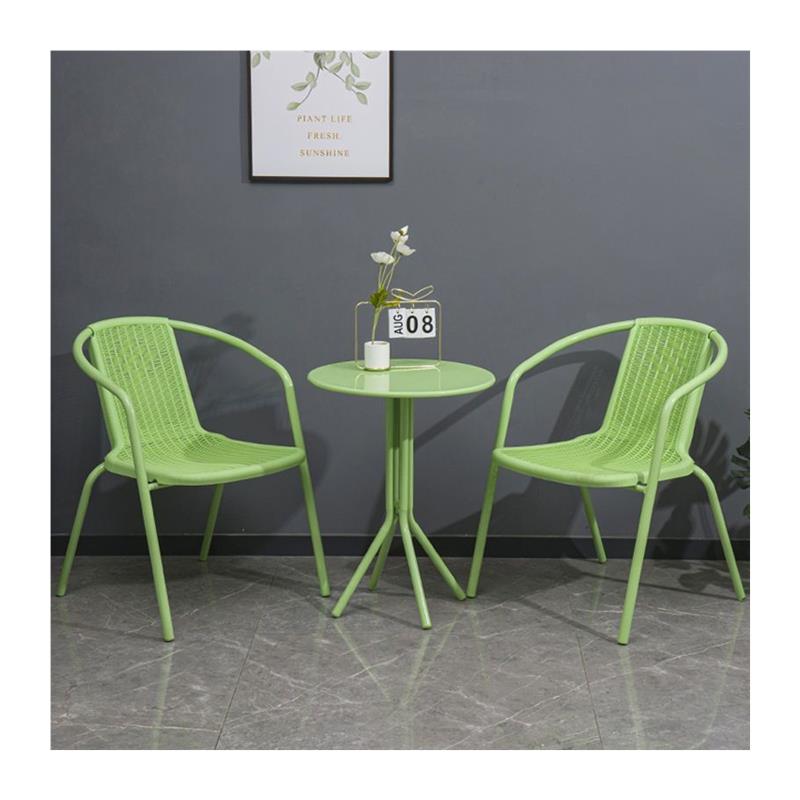 极速2023新款网红奶茶店桌椅卡座休闲铁艺风P甜品茶餐桌咖啡厅清