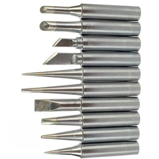 极速10Pcs Lead Free Soldering Iron Tip J900M-T I/B/2.4D/S3/1