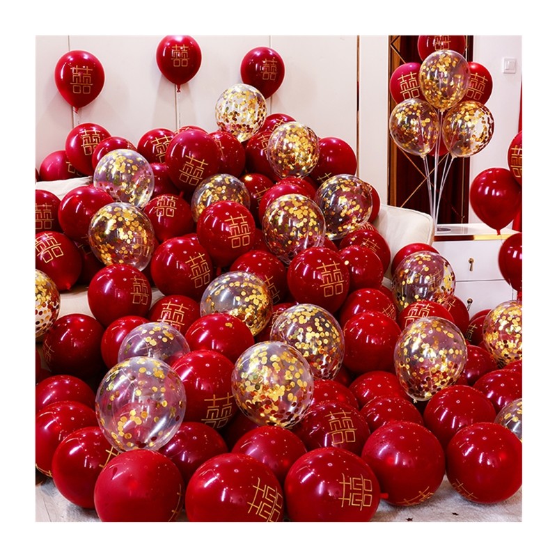 极速结婚气球装饰场景布置婚w房套装红色加厚订婚婚礼卧室婚庆用,节庆用品/礼品,气球,淘宝优惠券,粉丝福利购,淘宝优惠卷