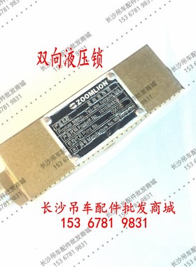 极速中联吊车配件 支腿锁 双向液压锁 支腿锁 液压锁配件U 101030