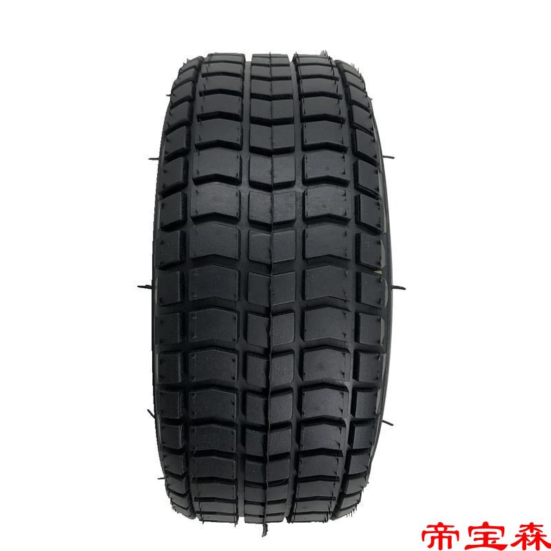 极速电动b车轮胎3.50-4内胎外胎老人代步车9寸实心胎