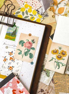 极速Love diy paper y Notes flower Memo Pad DiPary Stationary