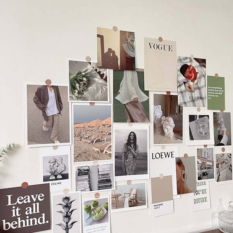 极速韩式ins风小清新房间卧室背C景墙海报卡片墙面装饰墙纸新款墙,家居饰品,软装墙贴,淘宝优惠券,粉丝福利购,淘宝优惠卷