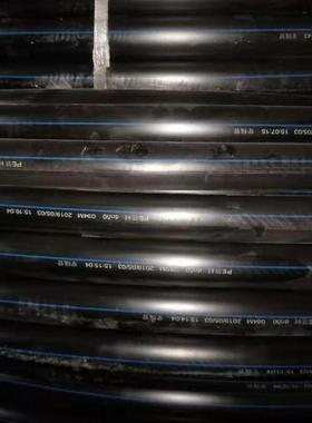 极速.pae穿线管25 32穿线管50电缆线管peT63埋地保护管黑色pe75路