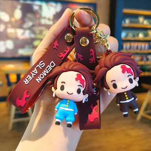 极速New Ddemon Slayer Kimetsu No Yaiba Blade of Ghost Keycha