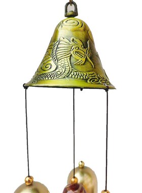 极速Outdoor Vintage Metal WindbellE Hanging Garden Wind Chim