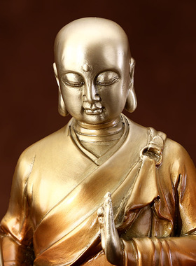 极速宝成佛具地藏王佛像纯y铜家用居家供奉摆件九华山地藏王