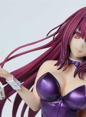 新品fgao斯卡哈兔女郎FATE师匠紫发枪兵师酱AY枪姐xinhao模型模型
