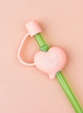 极速Straw Lids Reusable Gift Cute AntiDust DustprYoof Cup