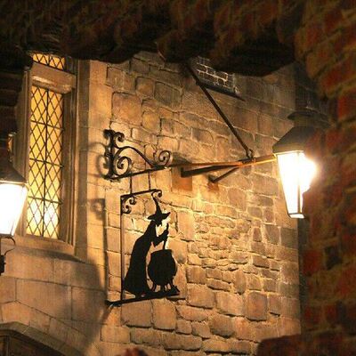 极速Halloween Vintage Witch Shape CFast Iron Garden Corner S