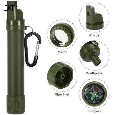 新品1pc Outdoor Water Filtration Survival WateQr Filter Stra