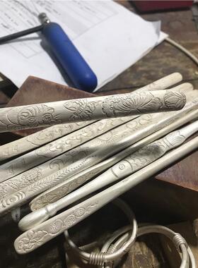 纯银工匠定制足999女手耄