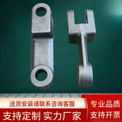 拉链机fu刮板机模锻链条  电厂40cr模锻链 埋刮板输送机加厚链条