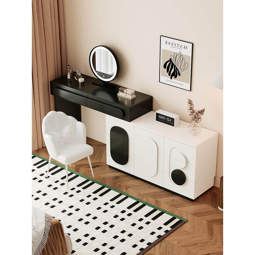 实木梳妆台现代卧室简易梳妆台橱柜集成2025新款梳妆台小梳妆台,住宅家具,梳妆台/桌,淘宝优惠券,粉丝福利购,淘宝优惠卷