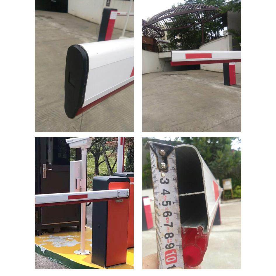 防砸道闸杆 道闸胶条杆 小区挡车杆 门卫闸杆 停车场收费起落杆