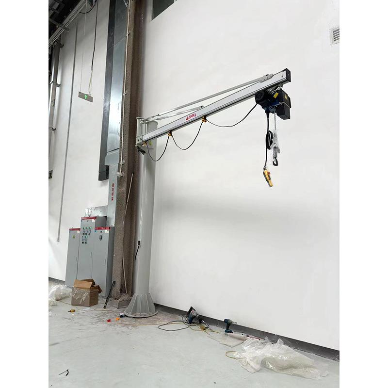 供应200KG500KGS铝合金折臂式起重机 智能折臂吊起重机 智能平衡