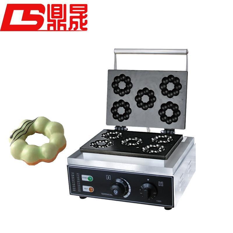 鼎晟梅花甜甜圈机/六孔甜甜圈机/梅花香酥机/甜甜圈小吃机DS-210