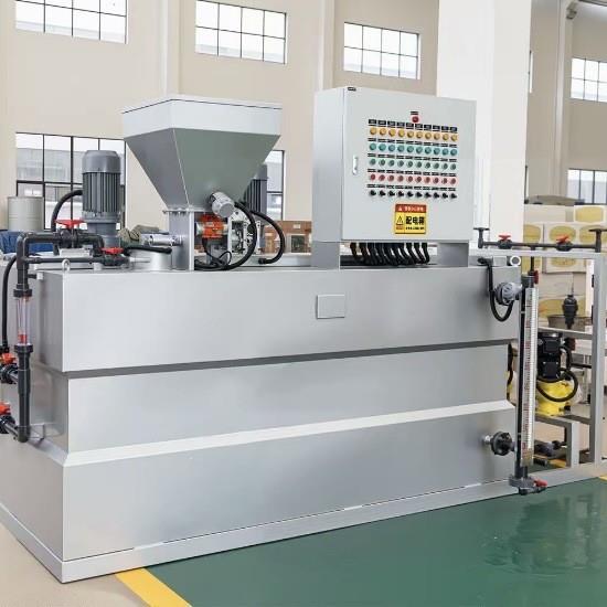 煤矿废水处理全自动PAM加药设备 三腔加药装置 全不锈钢材质