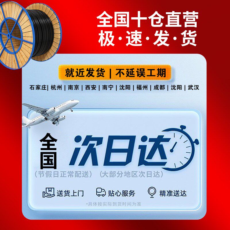 国标铝芯电缆线4芯16/25/35/50/70/95/120/150平方地埋线铠装电缆 - 实物图