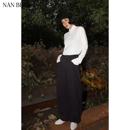 百搭高腰呢子长裤 现货 设计师系列中性风冬季 狗牙裤 女 南北贝