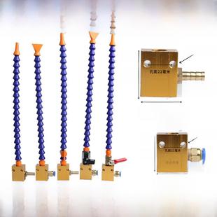 铝座塑料冷却管吹风机与开关通用可调竹管与铝座连接管燃油喷射