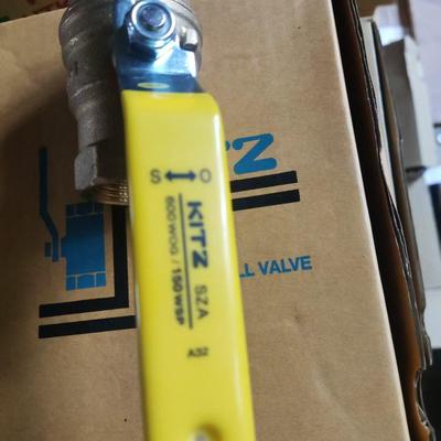 日本北泽KITZ黄铜丝扣球阀SZA-600psi螺纹蒸汽球阀高温高压