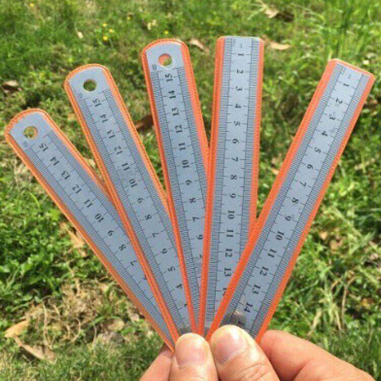 不锈钢钢尺15cm 钢板尺15公分 钢直尺150mm 教学仪器