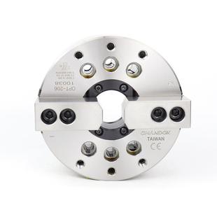 208 206 210 205 台湾千岛卡盘CHANDOX两爪中空液压卡盘OPT