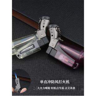 百城充气直冲防风打火机弯头高温小焊枪雪茄喷枪艾灸点火器烧香道