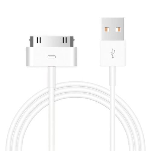 适用苹果iPhone4/4s充电器头老款平板ipad2代3代宽口老式数据线