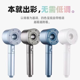 吹风机花洒增压喷头热水器家用涡轮加压大出水量浴室淋浴头套