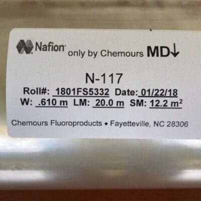 杜邦质子交换膜N117 全氟磺酸离子膜 Nafion膜117 电解池离子交换