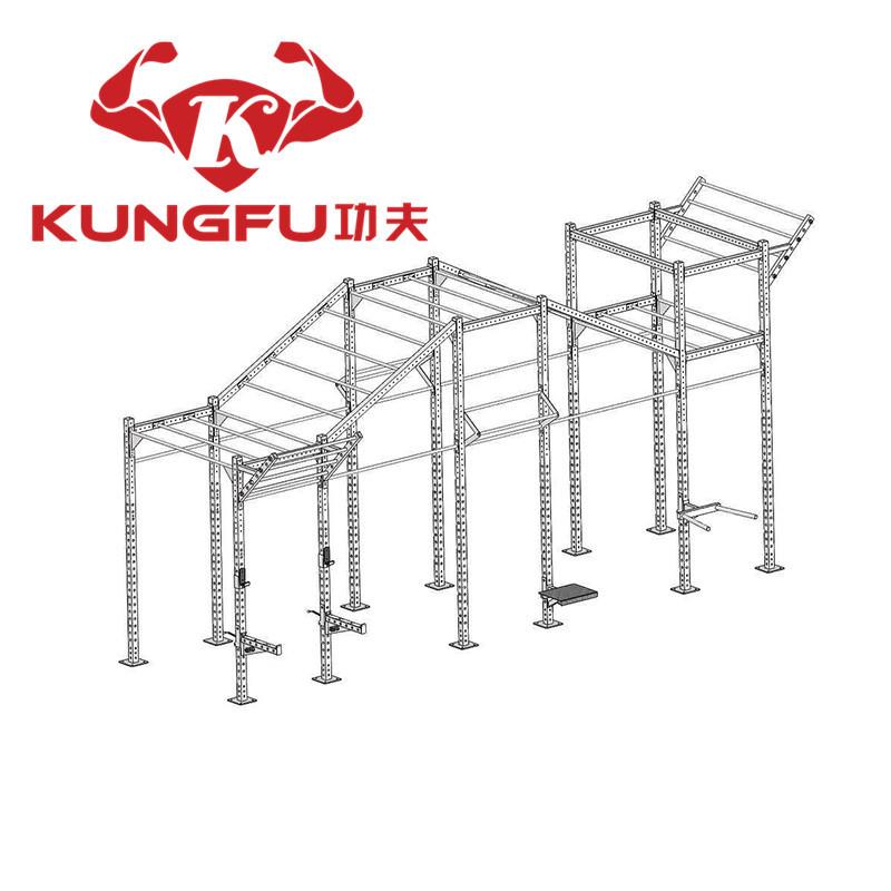 定制健身器材攀爬架框式大型商用cf架组合模块健身房训练架子套装