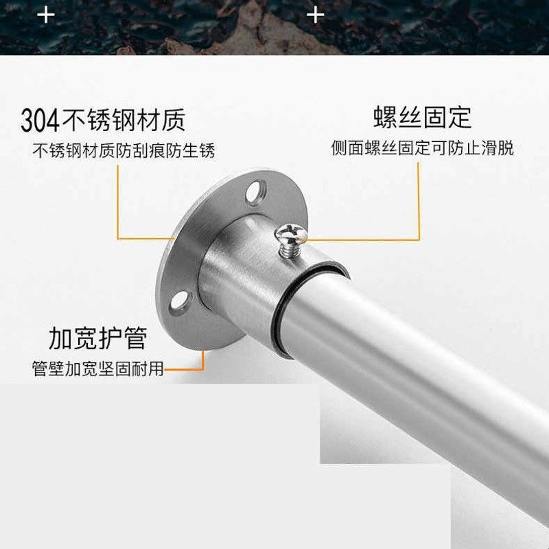 304不锈钢加高加大法兰座楼梯阳台护栏圆管座固定底座38/50/51mm图片