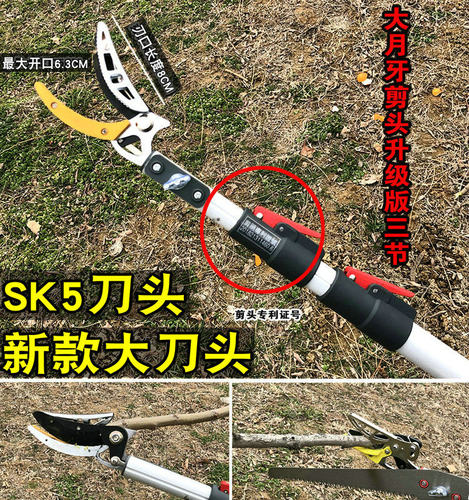 树枝果树水果剪刀修枝剪伸缩高空剪枝高枝剪摘果器采果摘果剪荔枝