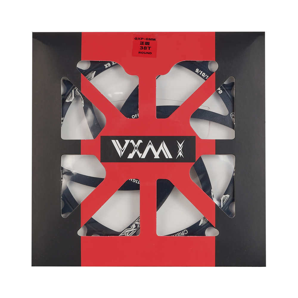 自行车牙盘单速链轮GXP直装式正负齿32T343840T偏移量1/3/6mm单盘