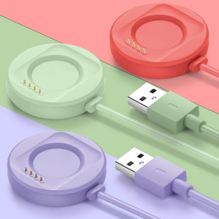 适用于oppo手表x充电器OPPOWatchX2/mini/3pro/4pro数据充电线se磁吸底座一加OnePlusWatch2R磁吸充线配件